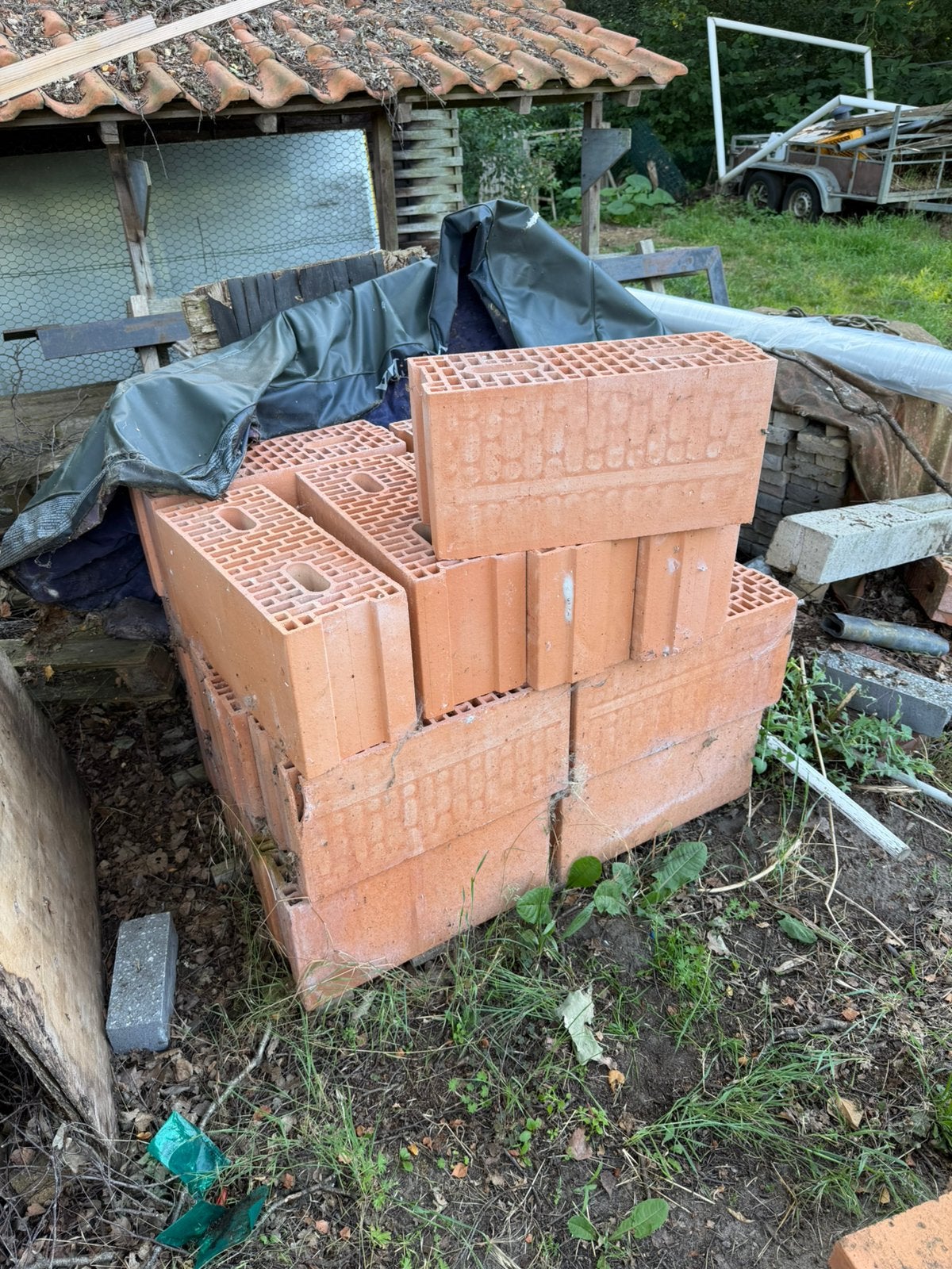 Shelbouwstenen 50x25x20, Bricolage & Construction, Briques, Enlèvement, Comme neuf