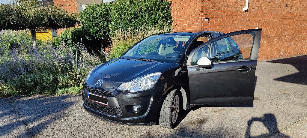 Citroën C3 Hatchback - 2012, Auto's, Euro 5, Stof, Zwart, Overige kleuren