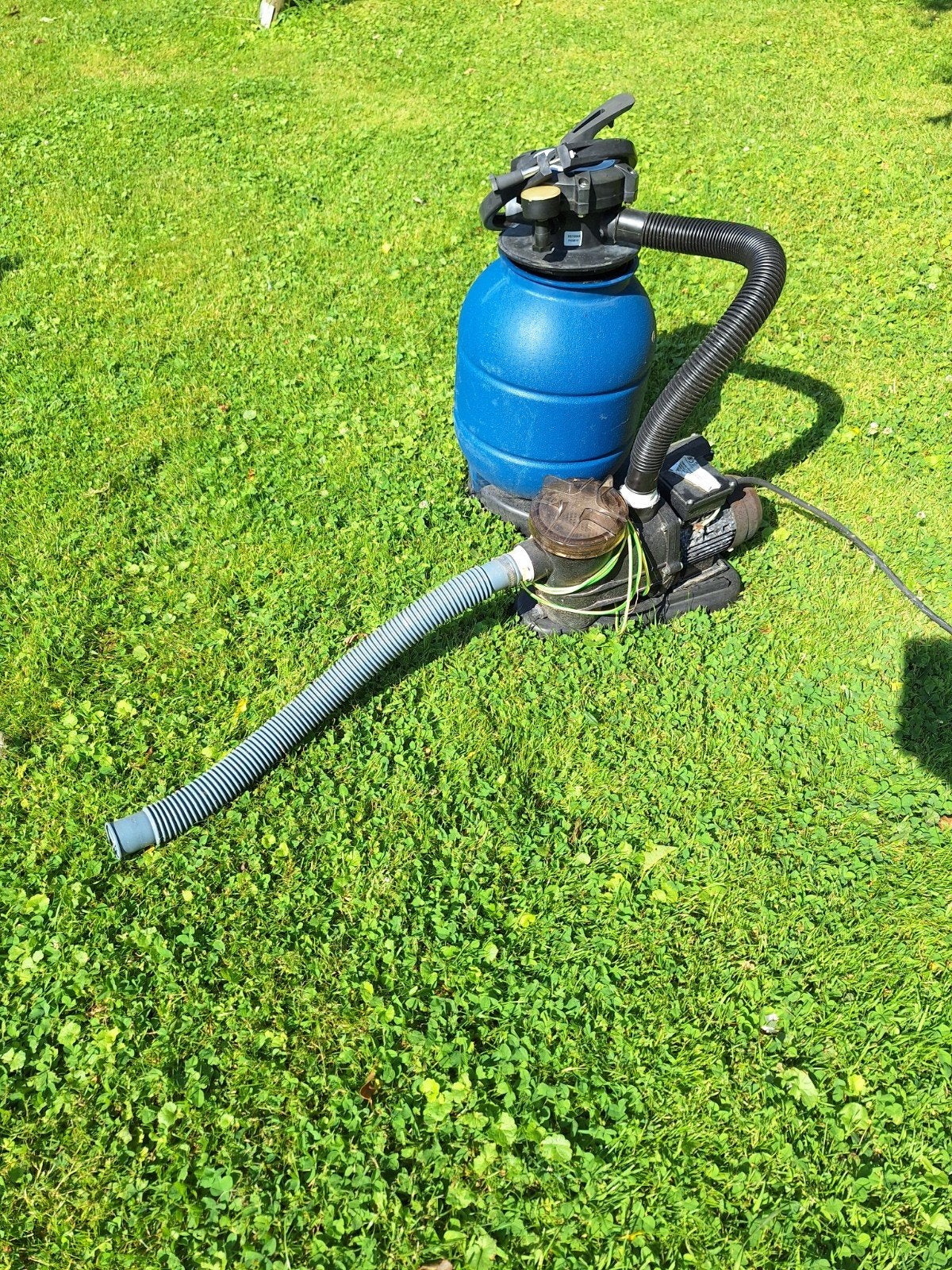 Zandfilter en pomp zwembad, Ophalen, Gebruikt, Elektrisch, Overige typen
