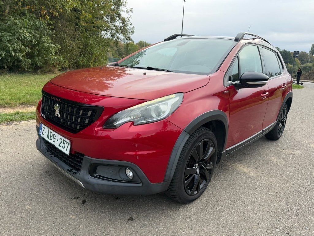 Peugeot 2008  1.2i GT Line S, Euro 6, Entreprise, Noir, 5 portes