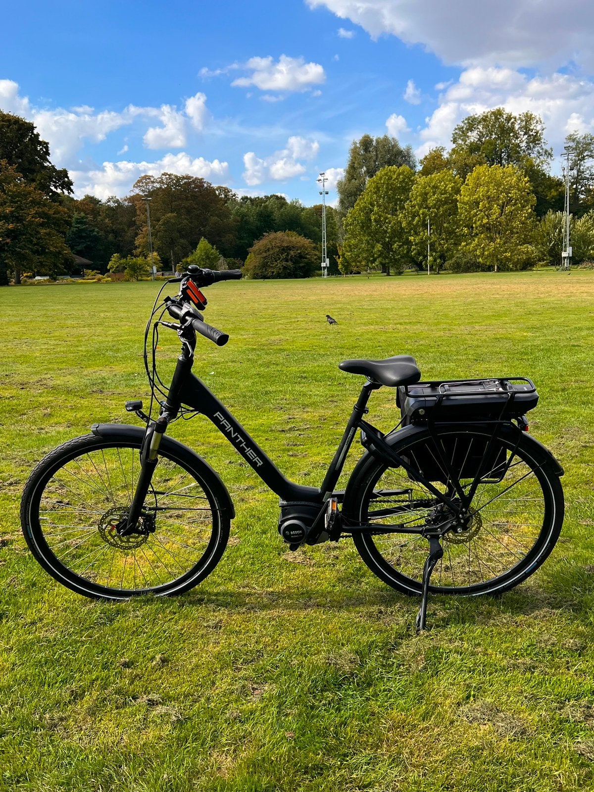 Panther elektrische fiets met Bosch motor en 400 Wh accu, Enlèvement, Comme neuf, 30 à 50 km par batterie, Autres marques