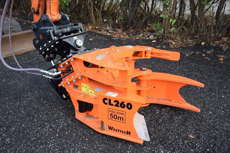 Pladdet CL260 Westtech Woodcracker/boomschaar
