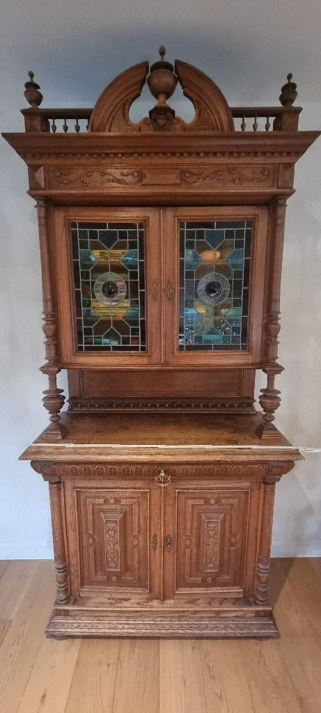 Armoire ancienne en chêne Malines, Antiquités & Art, Enlèvement