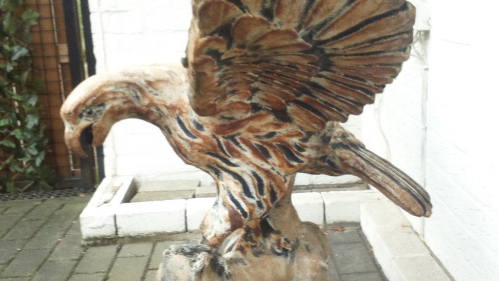 Havik  Arend, Tuin en Terras, Ophalen, Zo goed als nieuw, Beton, Dierenbeeld