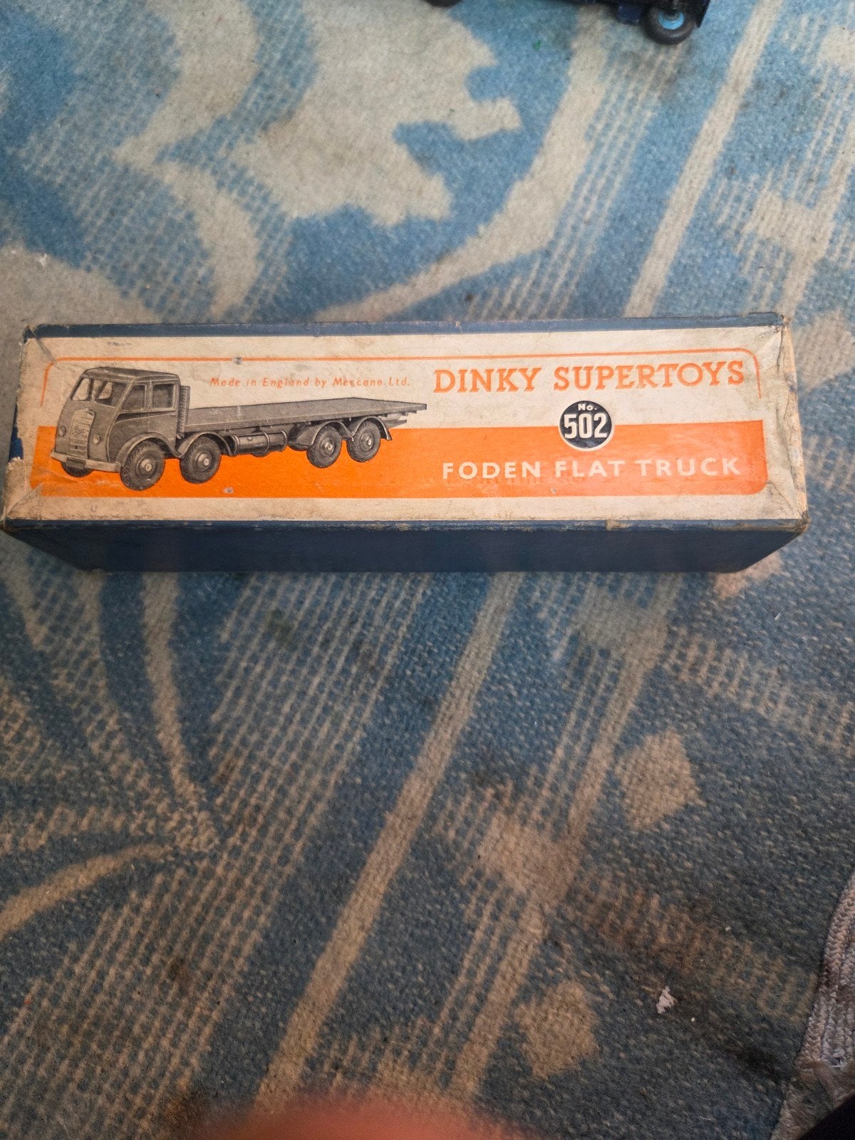 CAMION PLAT FODEN À BOÎTE VIDE DINKY TOYS #501 EN BON ÉTAT D, Enlèvement ou Envoi, Dinky Toys