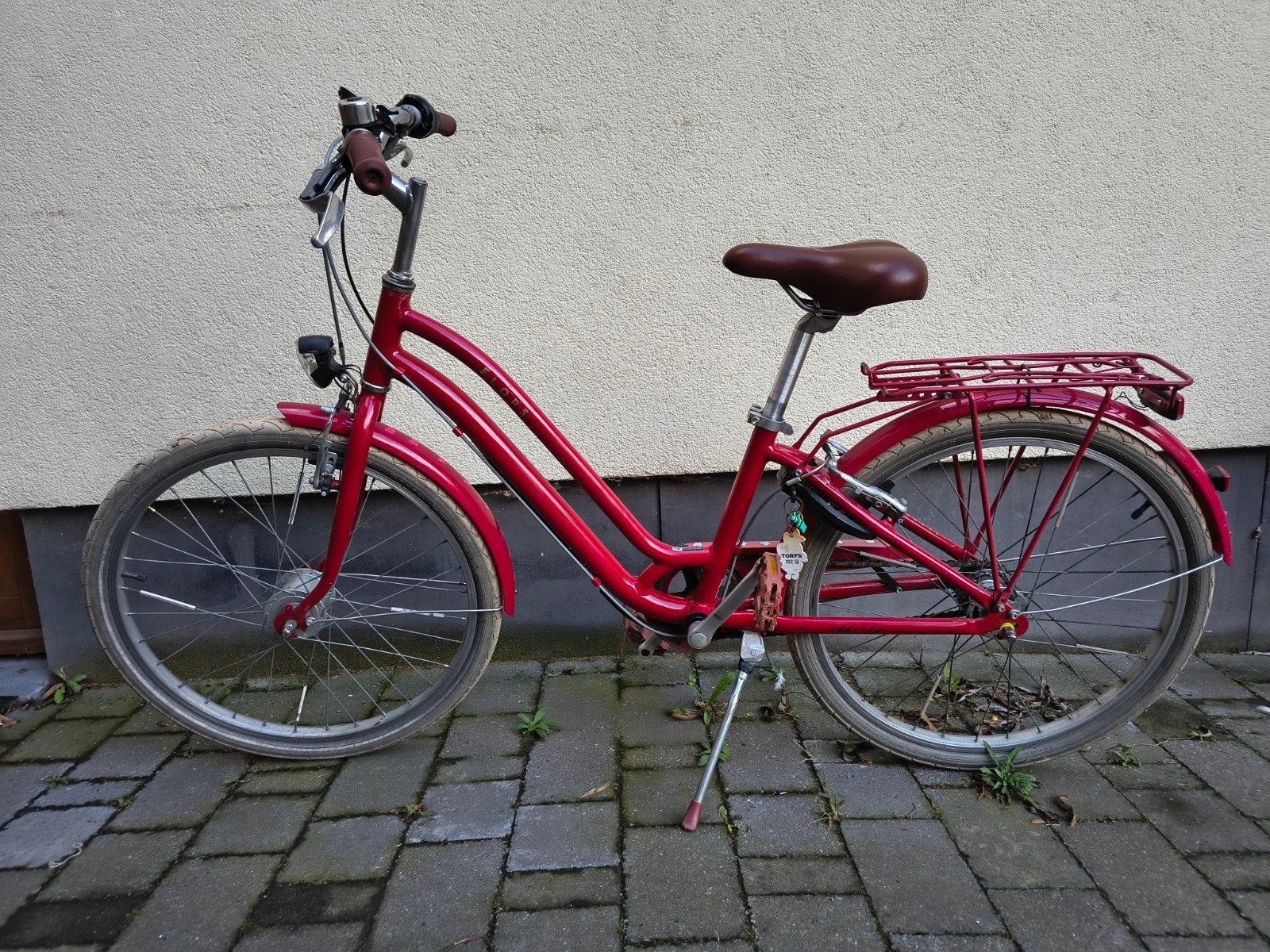 meisjesfiets 24 inch, Ophalen, Velgrem, Versnellingen, Btwin elops