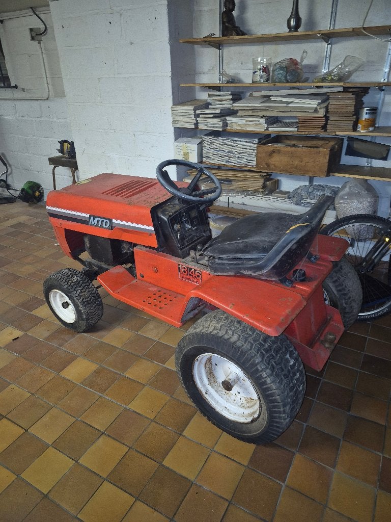 Tracteur tondeuse, Enlèvement, Utilisé, Briggs & Stratton, Démarrage électrique