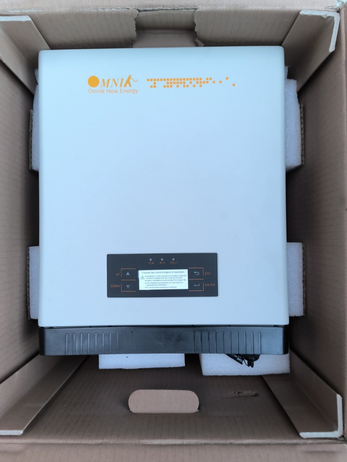 Omvormer Omniksol 5k-TL2-TH 5 kW, Doe-het-zelf en Bouw, Zonnepanelen en Toebehoren, Ophalen