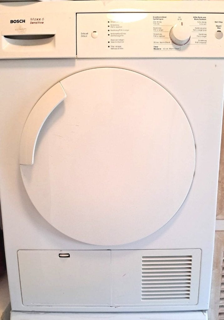 Sèche linge Bosh MaXX 6 Sensitive pour bricoleur, Electroménager, Chargeur frontal, Enlèvement, Ne fonctionne pas, À condensation