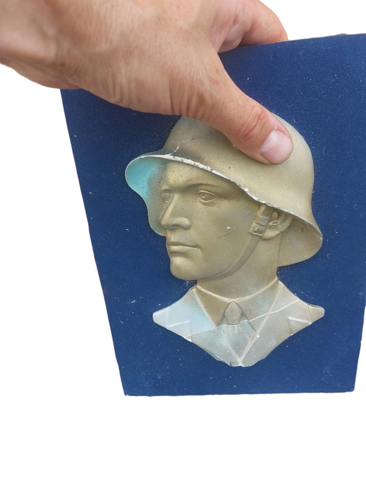 Duitse WO2 muurplaat Luftwaffe, Antiquités & Art, Art | Autres Art, Enlèvement ou Envoi