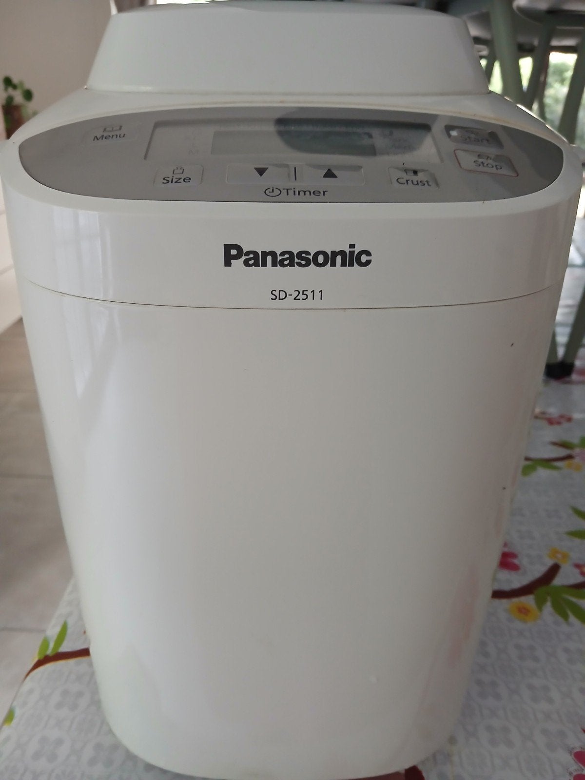 Panasonic broodbakmachine sd-2511, Elektronische apparatuur, Broodbakmachines, Ophalen, Gebruikt, Met timer