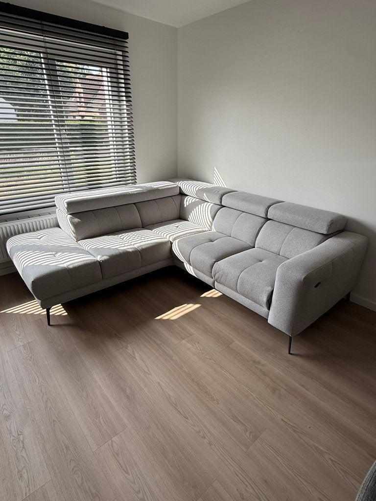 Hoekzetel met relaxfunctie - Verkoop wegens verhuis!, Maison & Meubles, Canapés | Sofas & Chaises Longues, Moins de 75 cm, Comme neuf