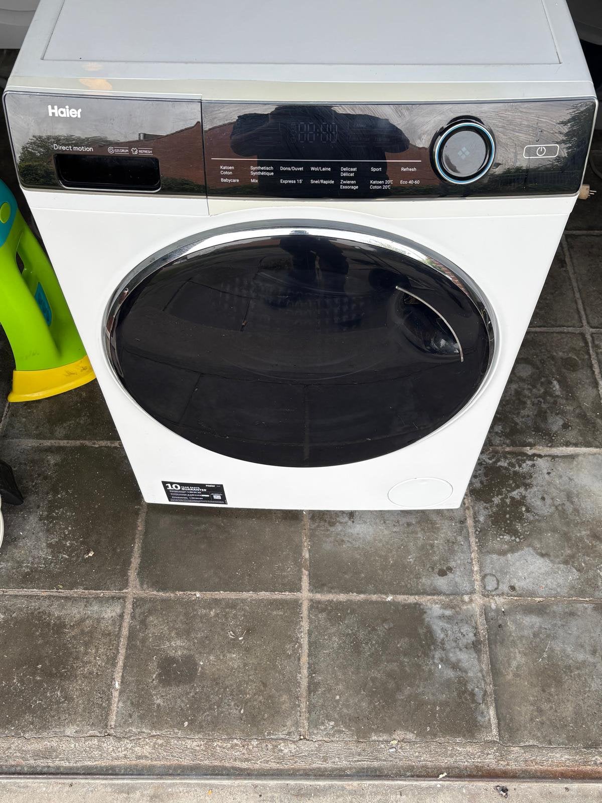 Haier wasmachine – 9 kg – 1400 toeren, Elektronische apparatuur, Ophalen, Zo goed als nieuw