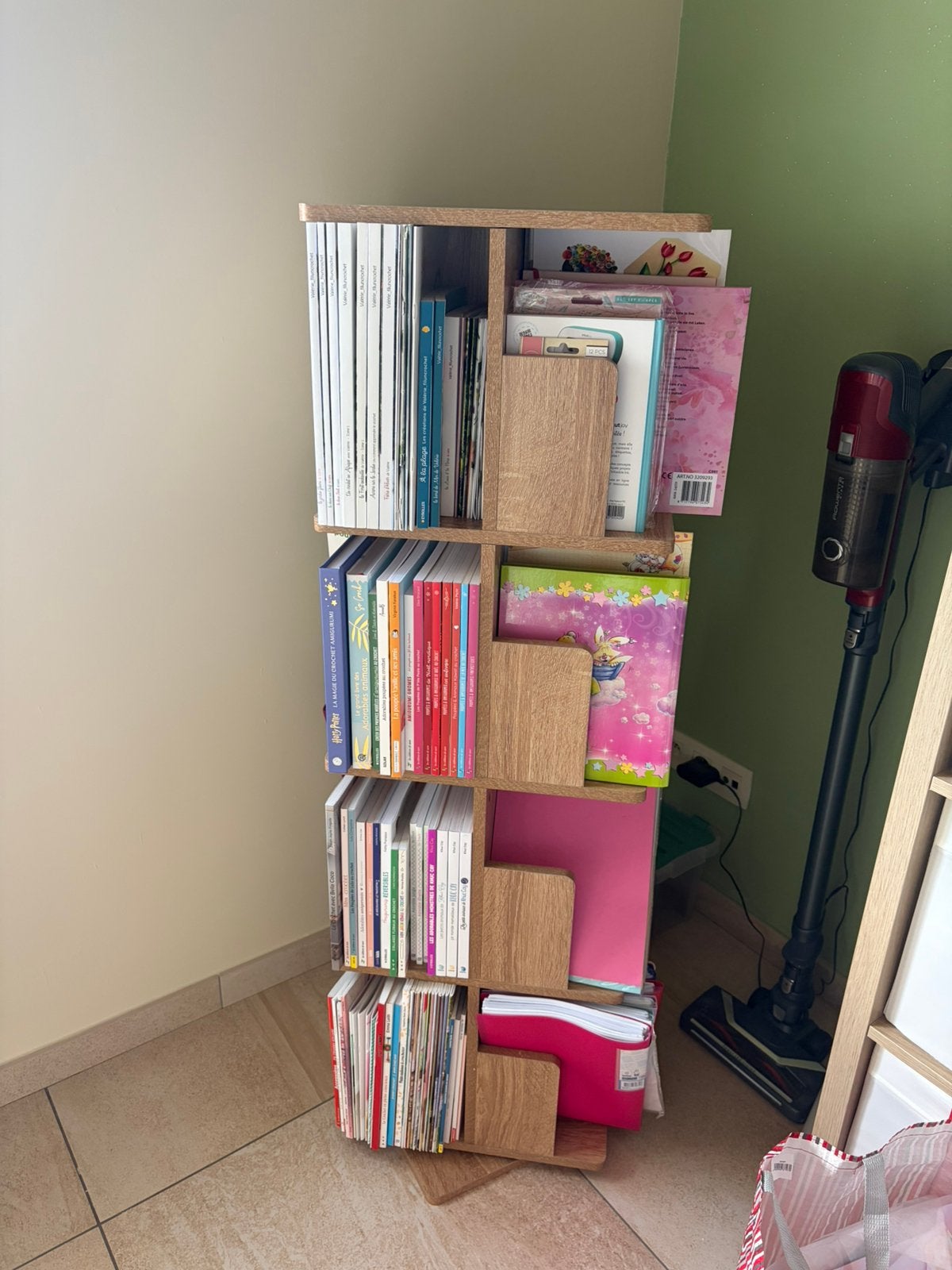 Bibliotheque tournante, Ophalen, Zo goed als nieuw