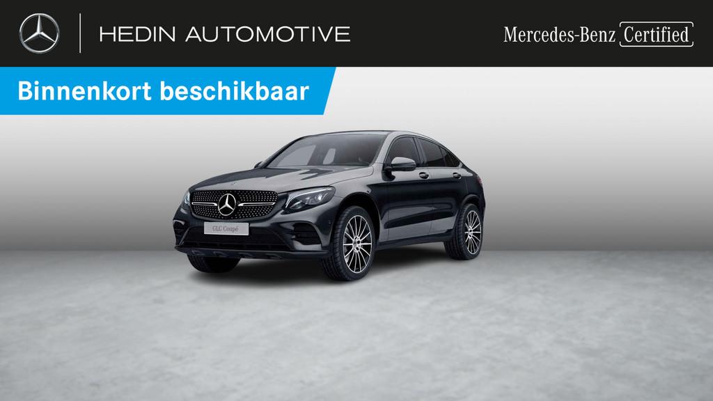 Mercedes-Benz GLC-Klasse 250 4MATIC Coupé AMG Line | Panora, Autos, Entreprise, Entretenue par le concessionnaire, Noir, 5 portes