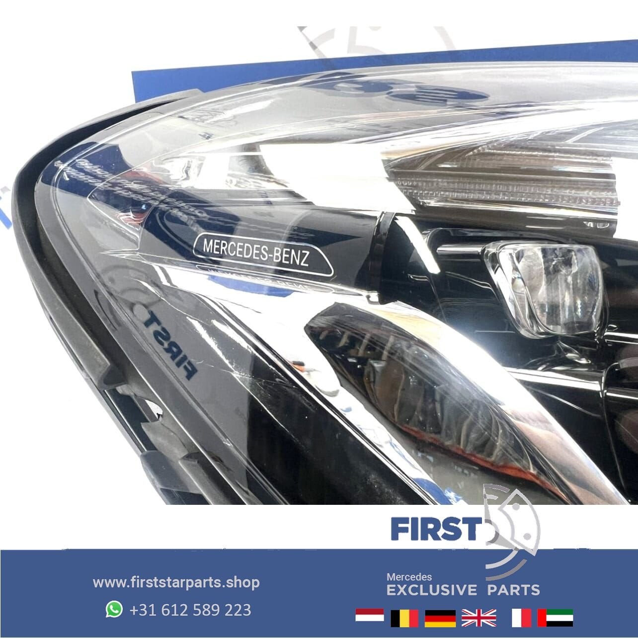 W222 S KLASSE S63 AMG MAYBACH KOPLAMP RECHTS FACELIFT MULTIB, Utilisé, -, -, Enlèvement ou Envoi