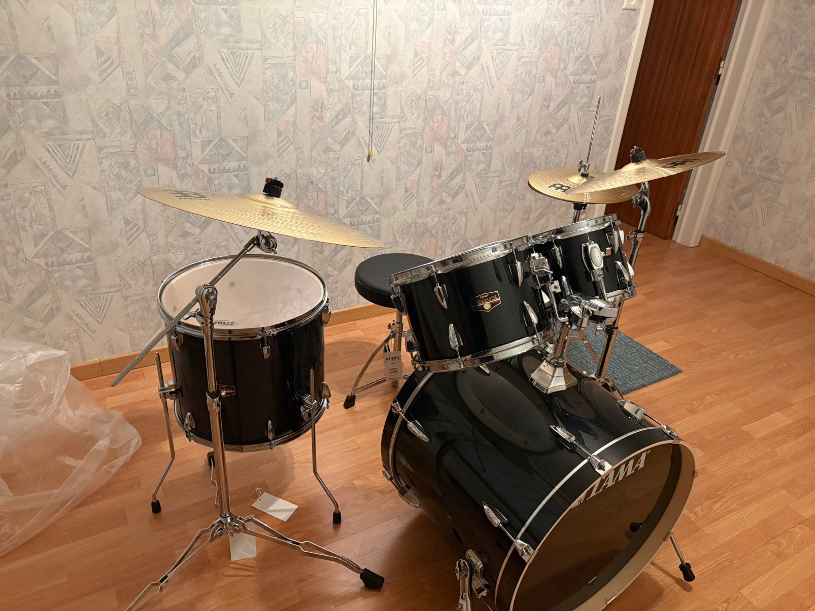 Drumstel Tama imperial star, Ophalen, Zo goed als nieuw, Tama