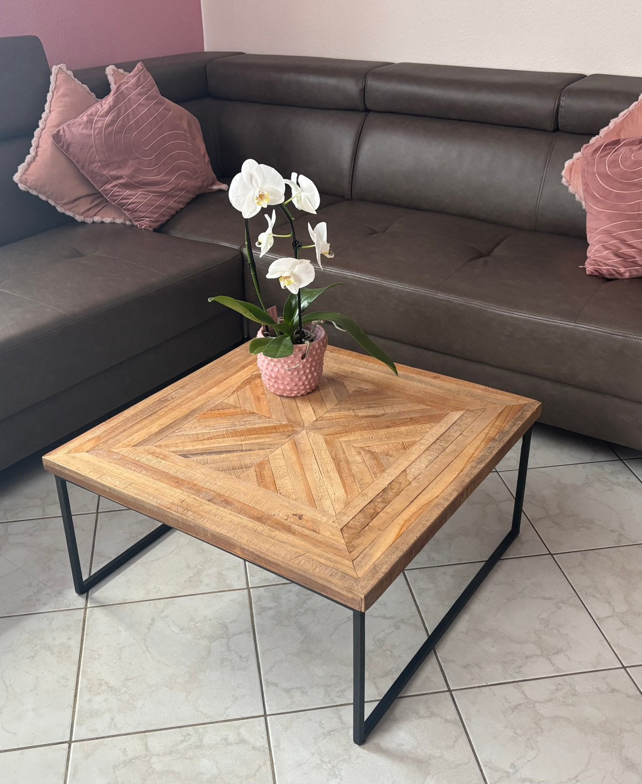 Salontafel teak, Ophalen of Verzenden, Zo goed als nieuw