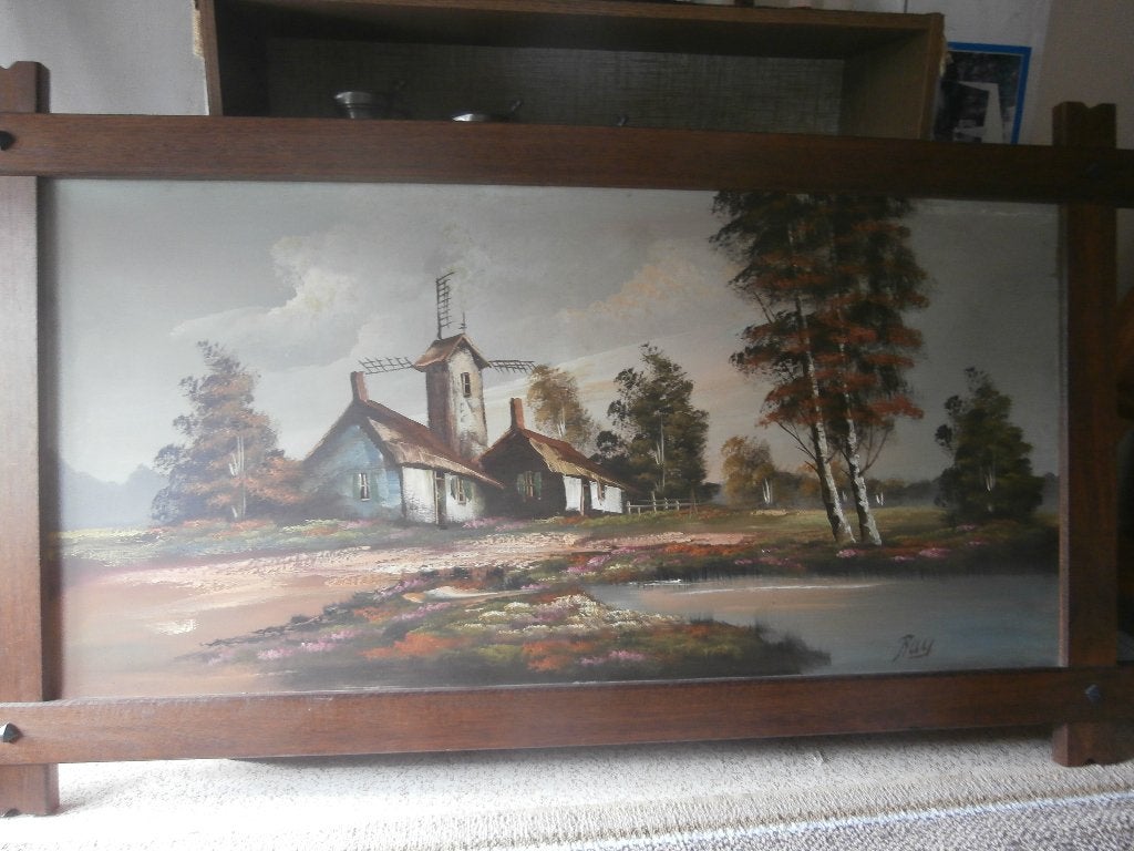 Schilderij, Ophalen of Verzenden, Landschap