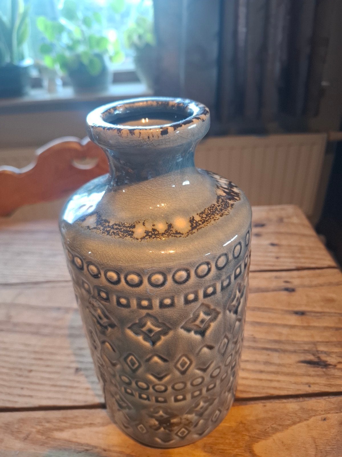 vintage west germany vaas, Antiek en Kunst, Ophalen of Verzenden