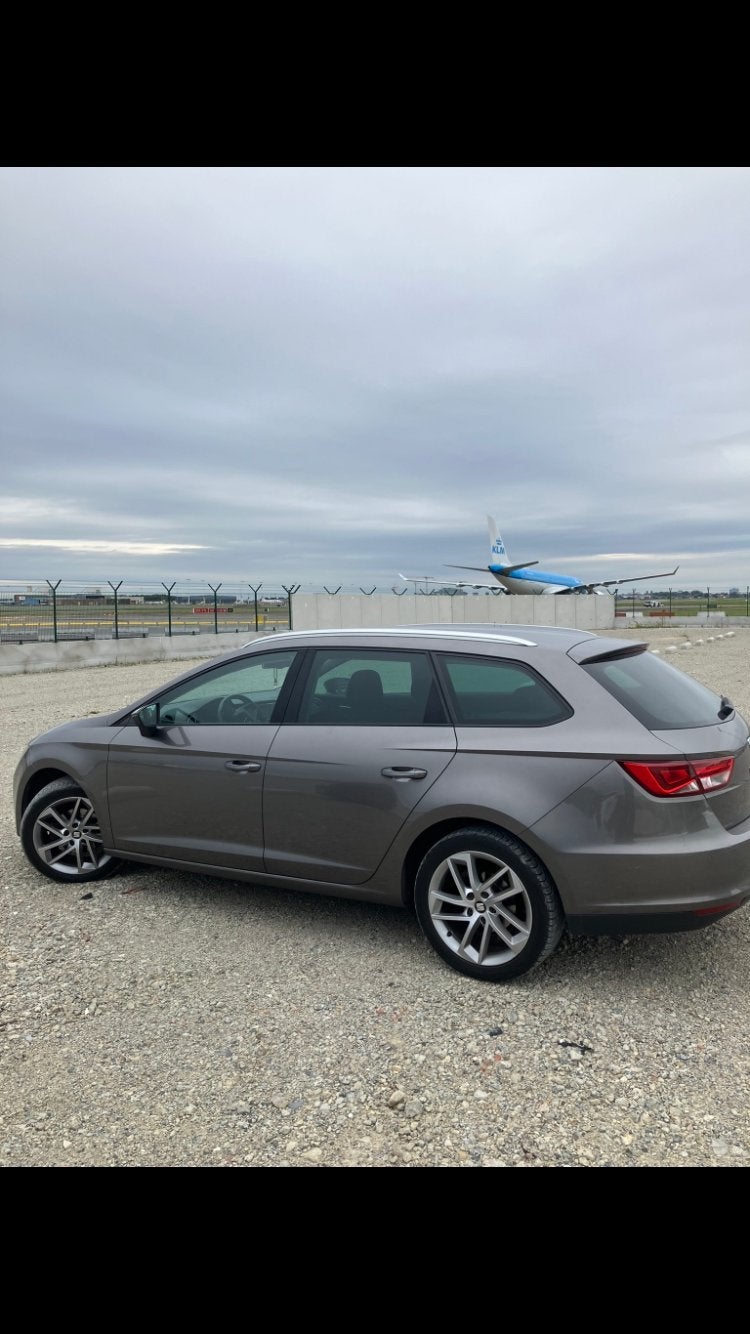 Seat Leon 1.2, Auto's, Voorwielaandrijving, Euro 5, Stof, Zwart