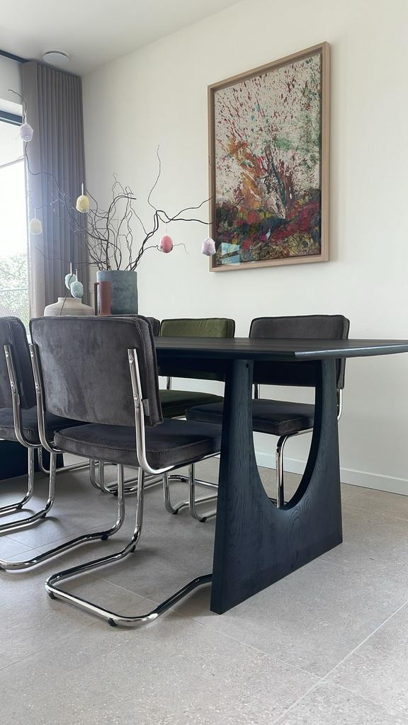 Stoelen (6stuks), Huis en Inrichting, Ophalen, Nieuw, Stof, Grijs