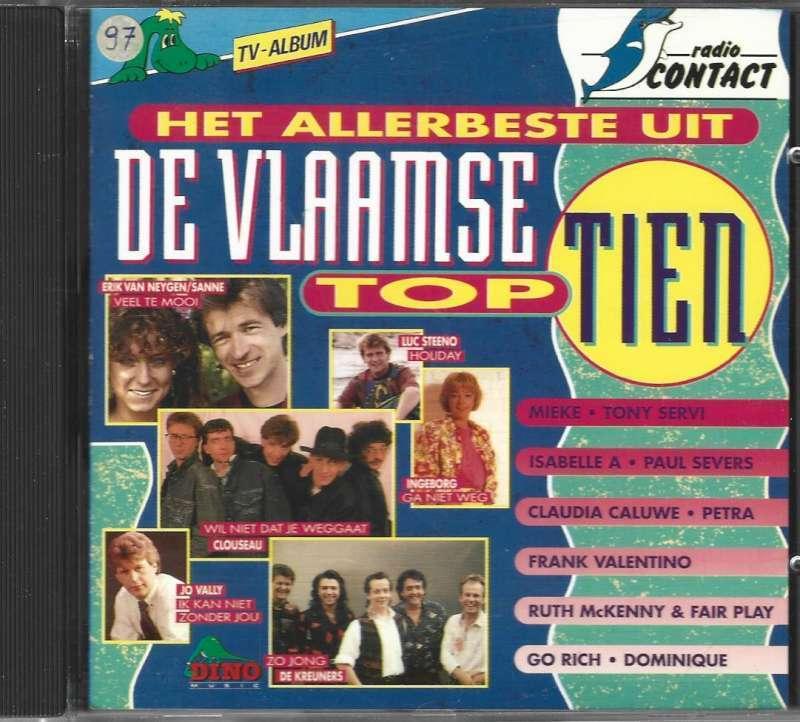 CD Het Allerbeste Uit De Vlaamse Top Tien, Cd's en Dvd's, Ophalen of Verzenden, Zo goed als nieuw, Pop