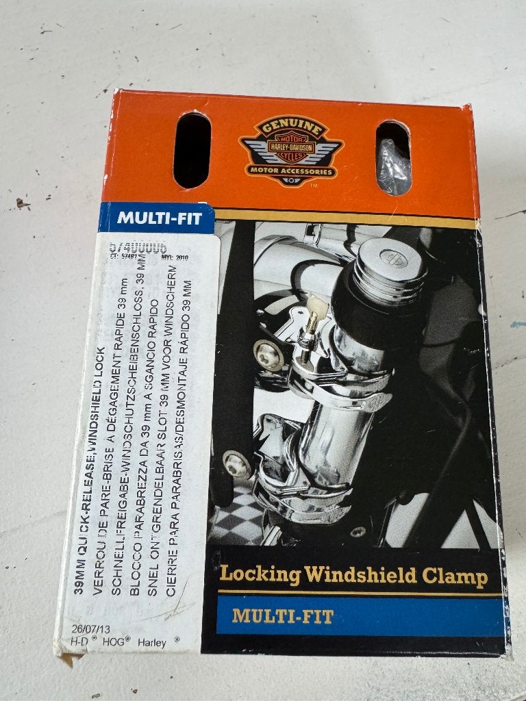 Harley Davidson windshield clamps, Ophalen, Nieuw