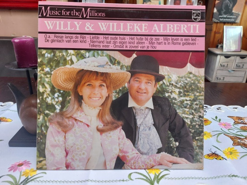 Vinyl, LP: Willy en Willeke Alberti, CD & DVD, Enlèvement ou Envoi, LP