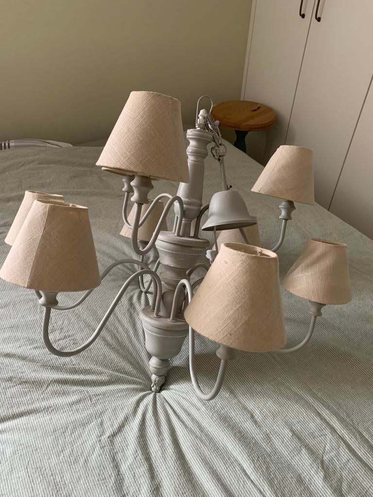 Luster - hanglamp landelijk, Ophalen, Gebruikt