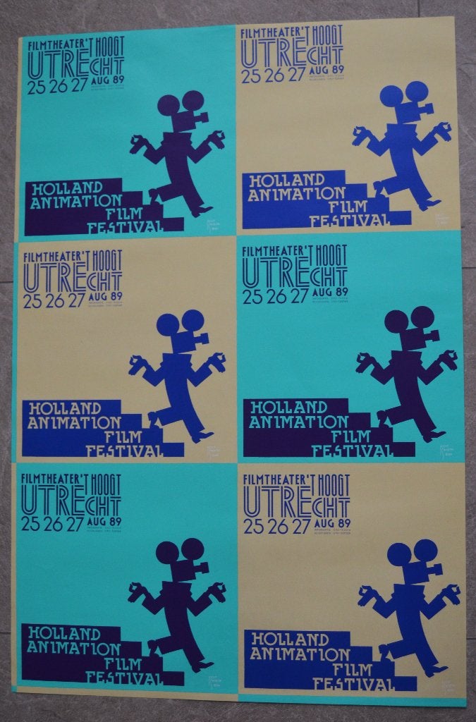 Affiche;  Holland  animation film festival 1989, Verzamelen, Ophalen