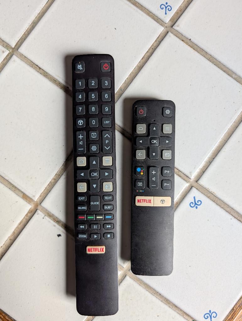 Télécommandes télévision TCL à donner, Enlèvement, Utilisé, Originale, TV