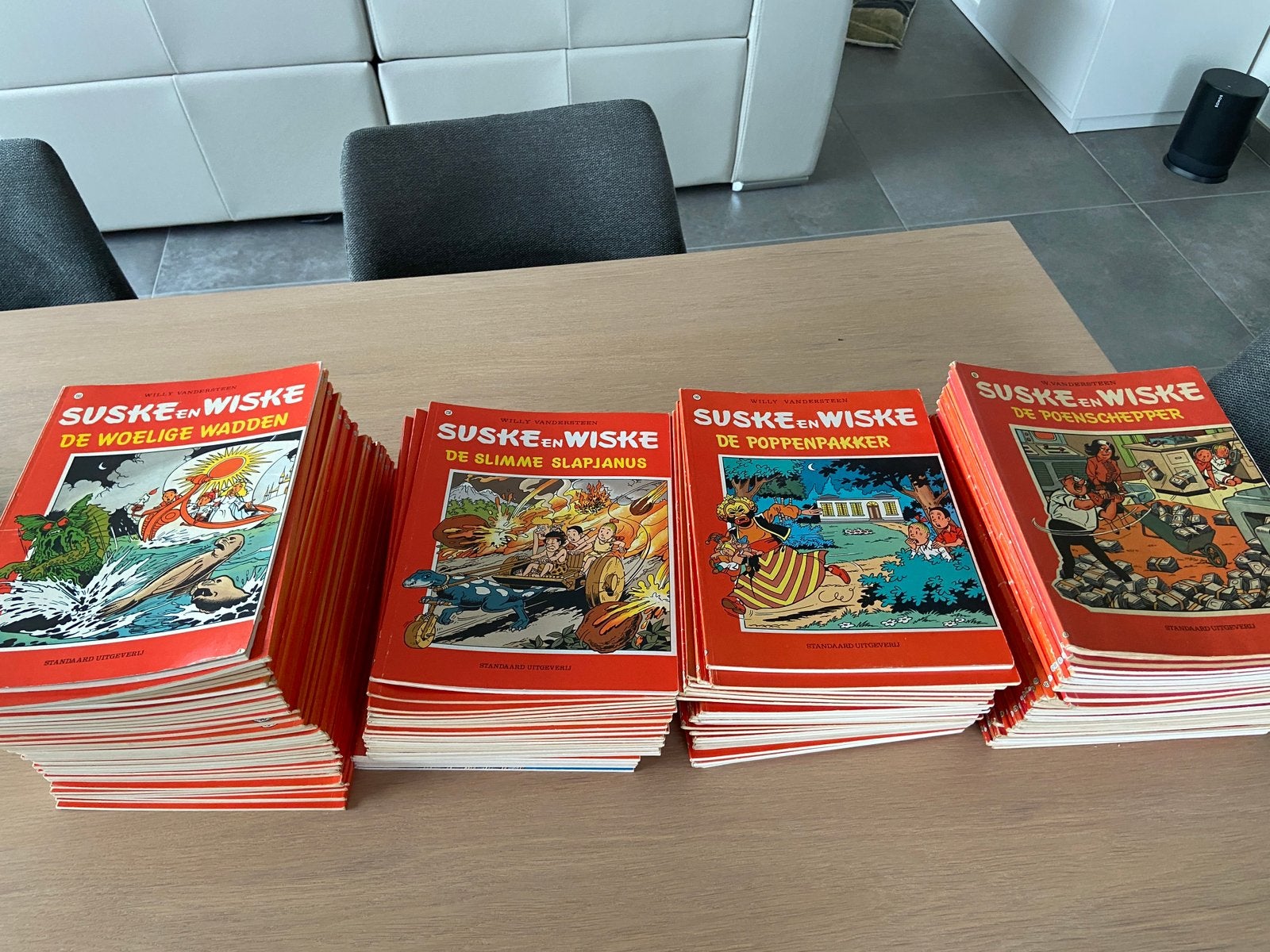Susken en Wiske, Ophalen, Nieuw