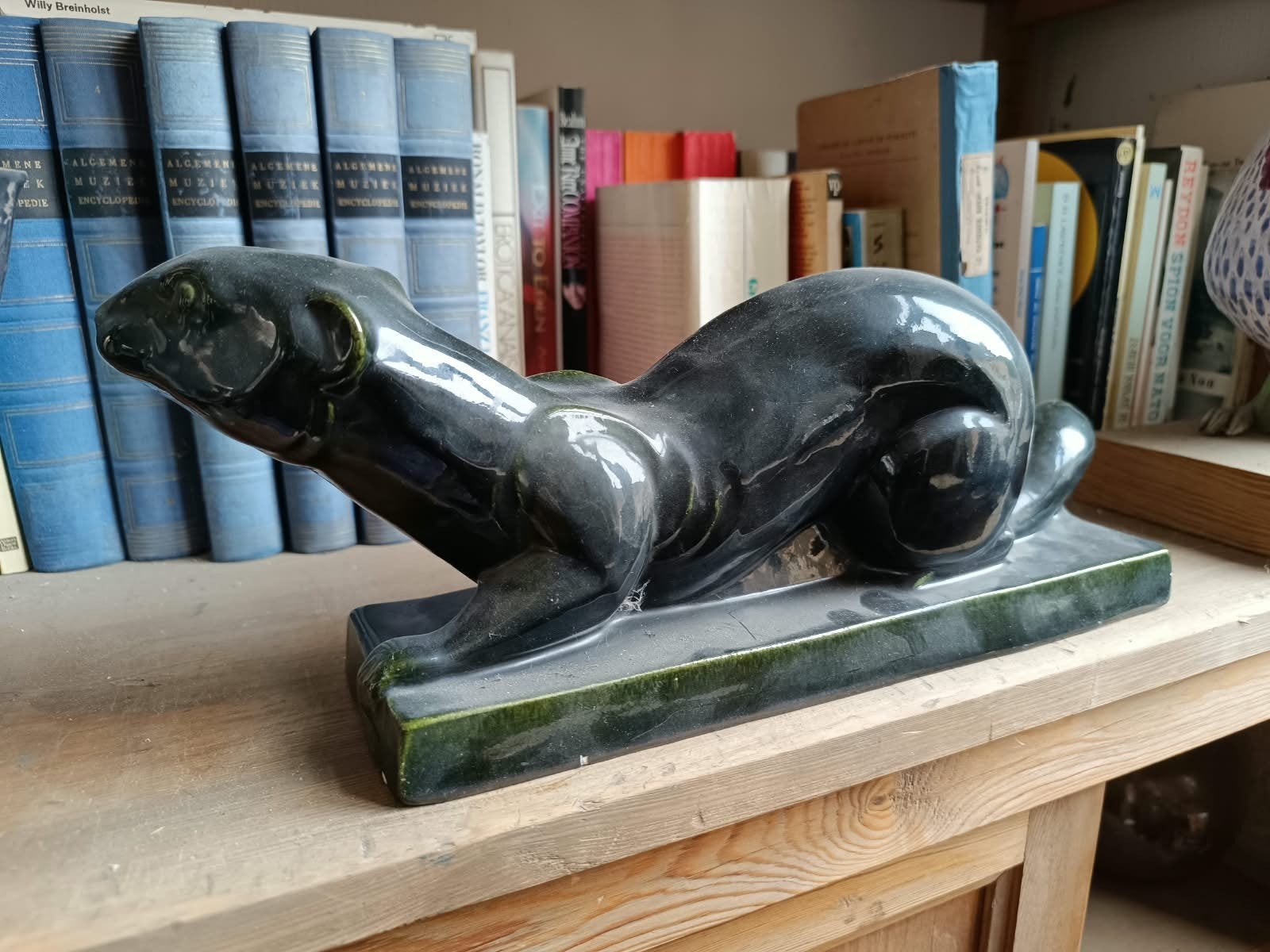 ardeco beeld van een otter, Ophalen of Verzenden