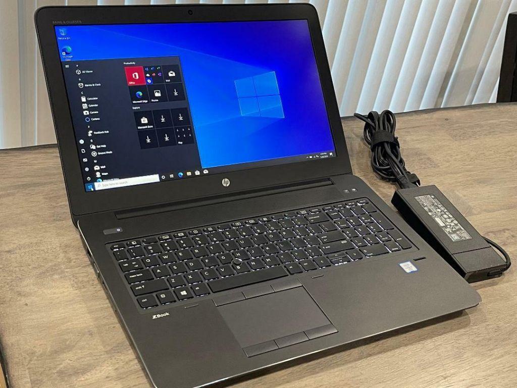 Laptop Hp Zbook 15 G3 met tas, Met videokaart, 2 tot 3 Ghz, Ophalen of Verzenden, Gaming