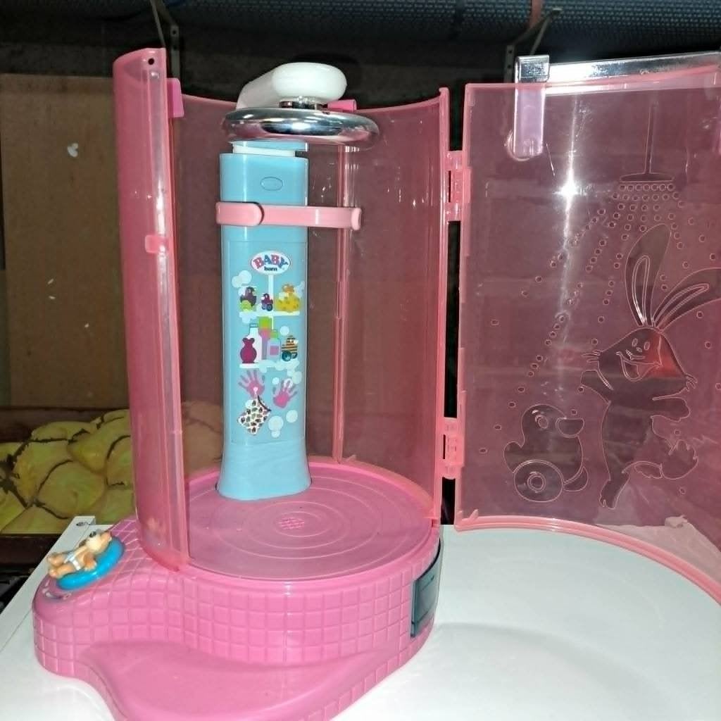 speelgoed baby douche, Ophalen of Verzenden, Gebruikt, Babypop