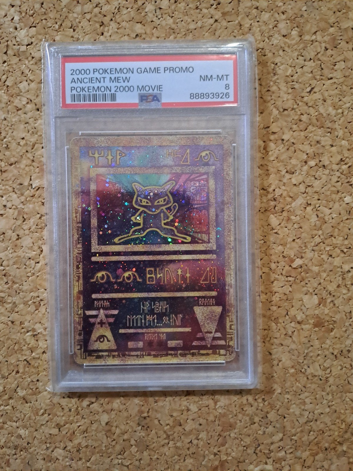 Pokemon ancient mew psa 8, Hobby en Vrije tijd, Verzamelkaartspellen | Pokémon, Verzenden