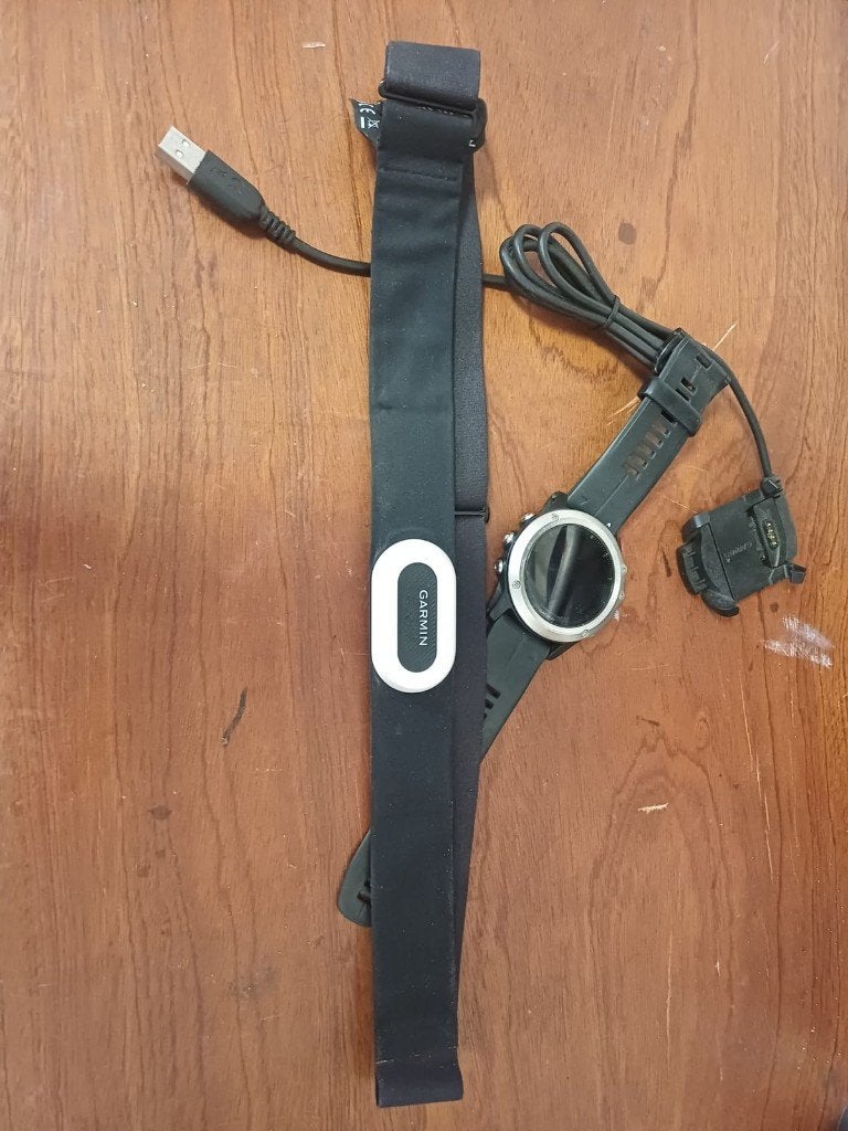 Garmin fenix 3 et cardio hrm pro plus, Enlèvement, Comme neuf, Garmin