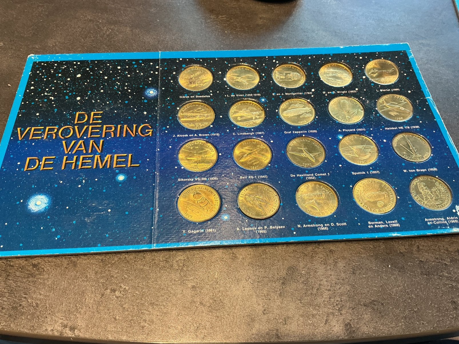 België munten shell, Ophalen, Munten