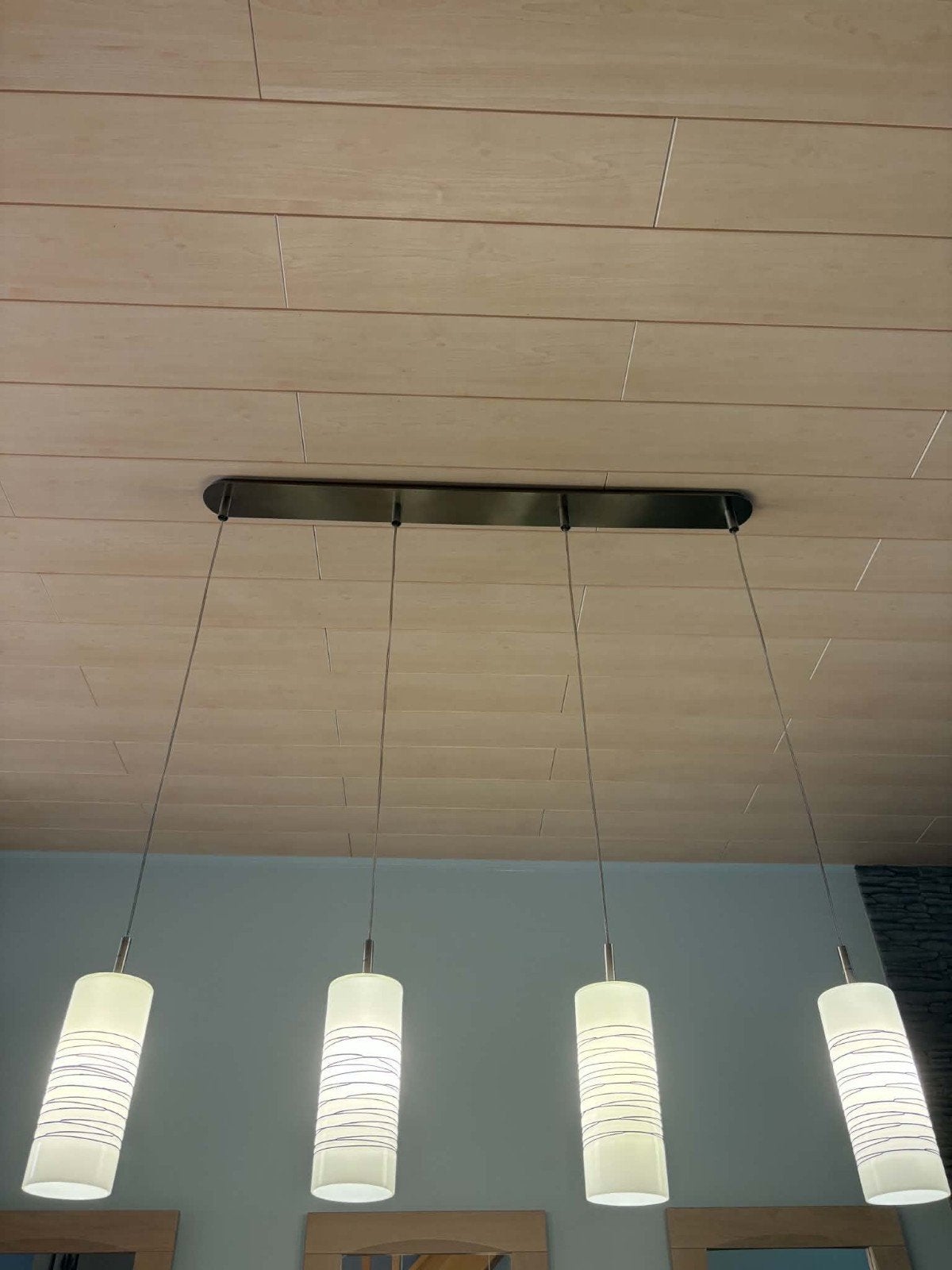 Luminaire suspendu, Maison & Meubles, Enlèvement, Utilisé, Suspension, LED