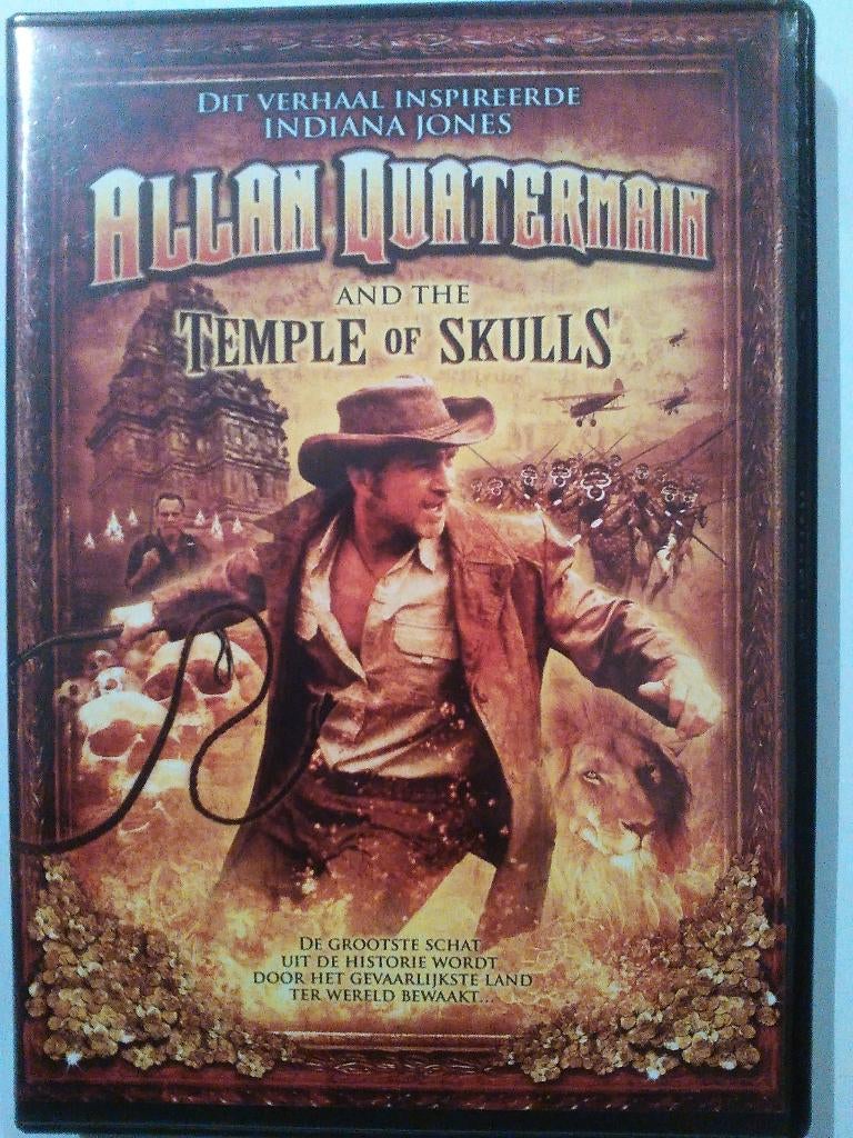 Allan Quatermain and The Temple of Skulls, Cd's en Dvd's, Dvd's | Avontuur, Ophalen of Verzenden
