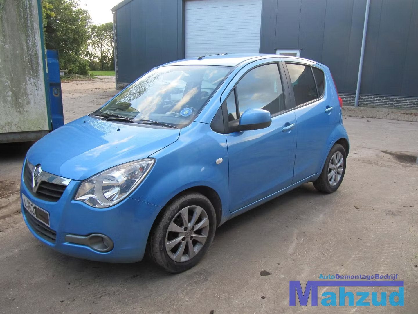 OPEL AGILA B ZWART BLAUW INTERIEUR 5 DEURS COMPLEET, Gebruikt, Opel Automobile GmbH, Kontakt@opel-infoservice.de, Opel
