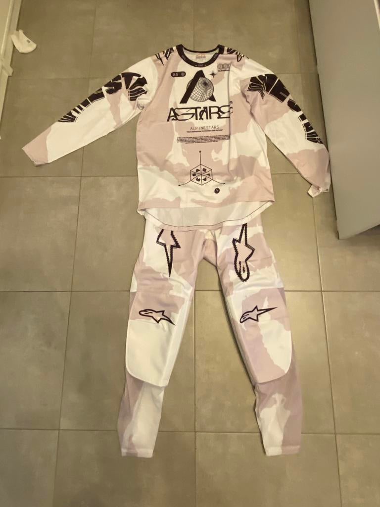 Alpinestars motocross set nieuw, Motoren, Ophalen of Verzenden, Broek | leer