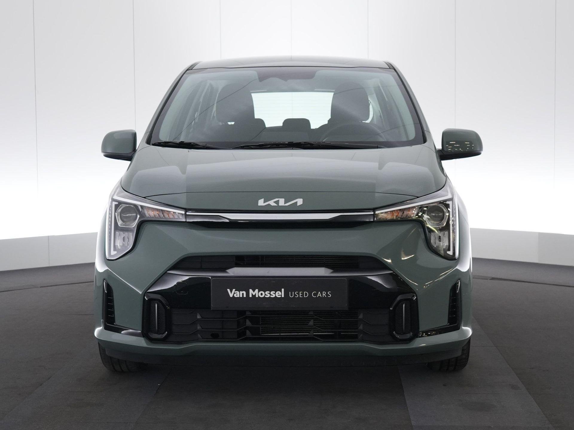 KIA Picanto 1.0 GDI ISG 63 AMT Pulse, Auto's, Kia, Stof, Gebruikt, Zwart, 46 kW