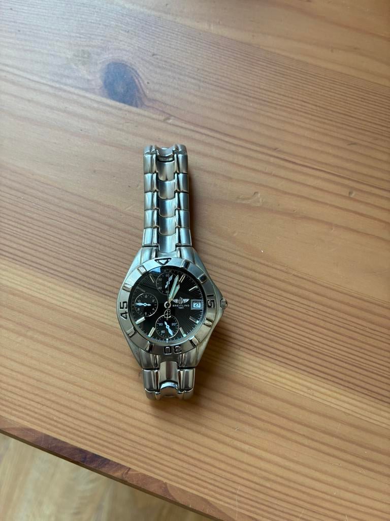 Montre quartz, Bijoux, Sacs & Beauté, Enlèvement, Comme neuf, Acier