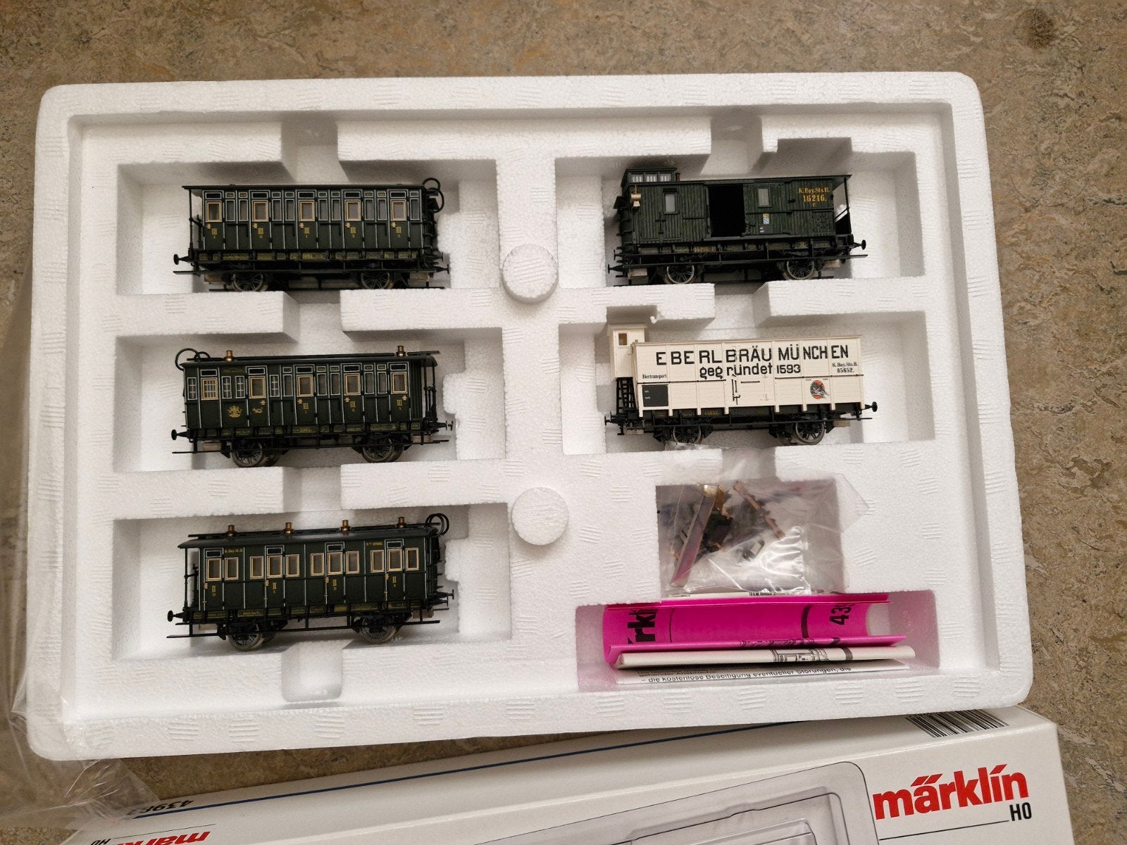 Wagons train márklin HO 43982, Hobby & Loisirs créatifs, Trains miniatures | HO, Enlèvement