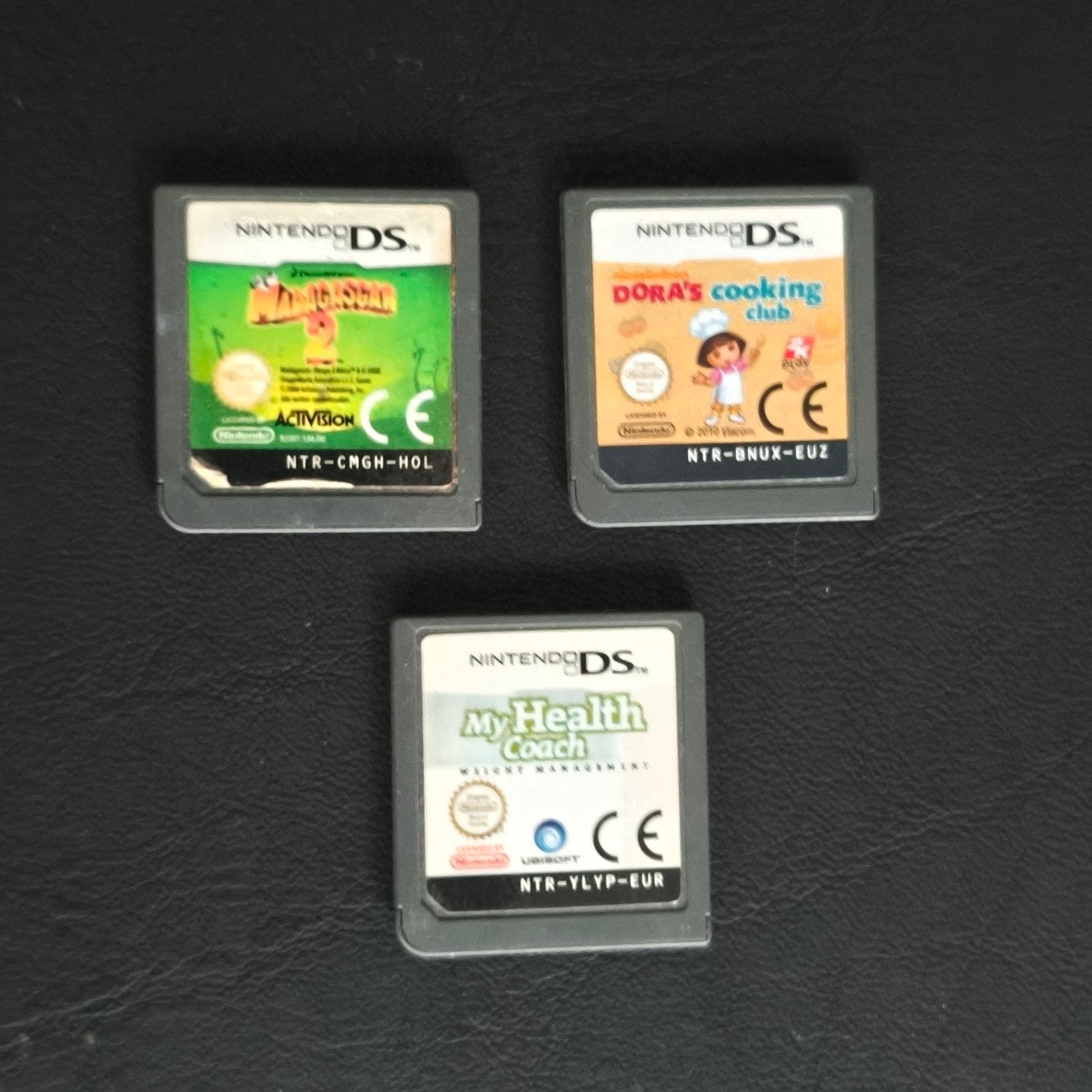 3 Nintendo DS Games (Madagascar 2, Dora, My Health Coach), Games en Spelcomputers, Games | Nintendo DS, Ophalen of Verzenden