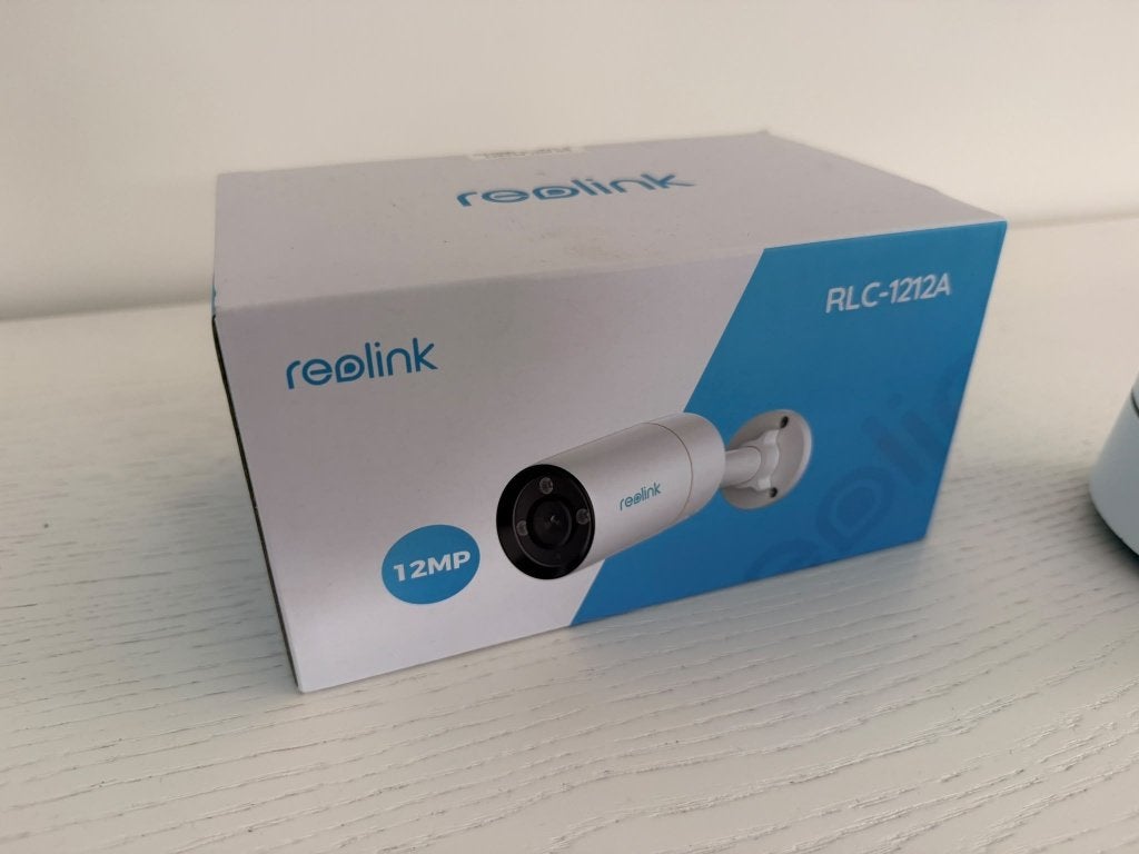 Reolink RLC-1212A – 12MP PoE IP-camera's – 4 stuks, Ophalen of Verzenden, Zo goed als nieuw, Buitencamera