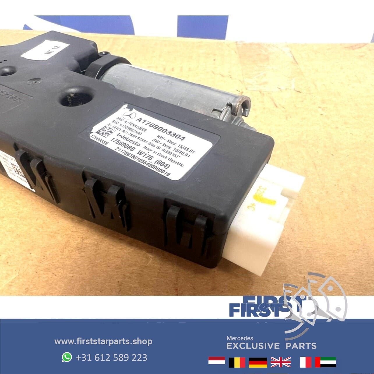 Dakmotor Mercedes panorama dak motor W176 A W246 B W117 CLA, Gebruikt, -, Ophalen of Verzenden, -