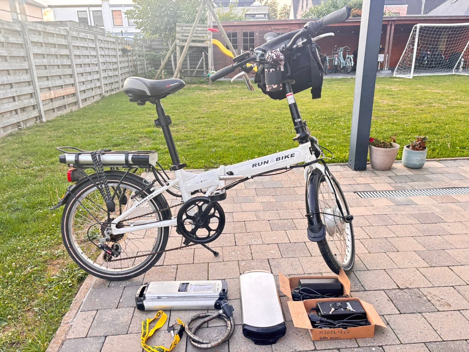 Run & bike stadsfiets, Ophalen, Zo goed als nieuw, Overige merken